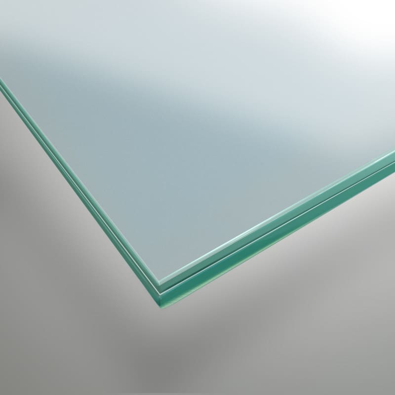 Glasscheibe rechteckig Breite 270mm Länge 425mm Materialstärke 5mm 