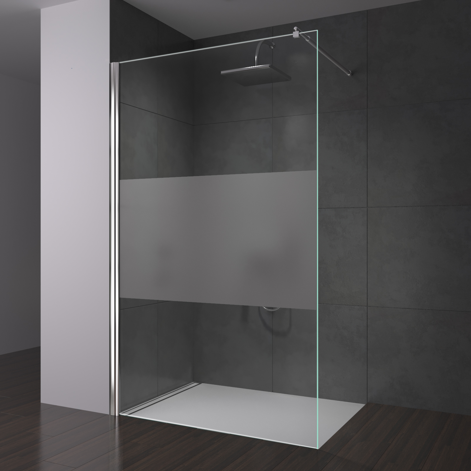 Glas Duschwand für Walk-in Dusche online kaufen | Spiegel21