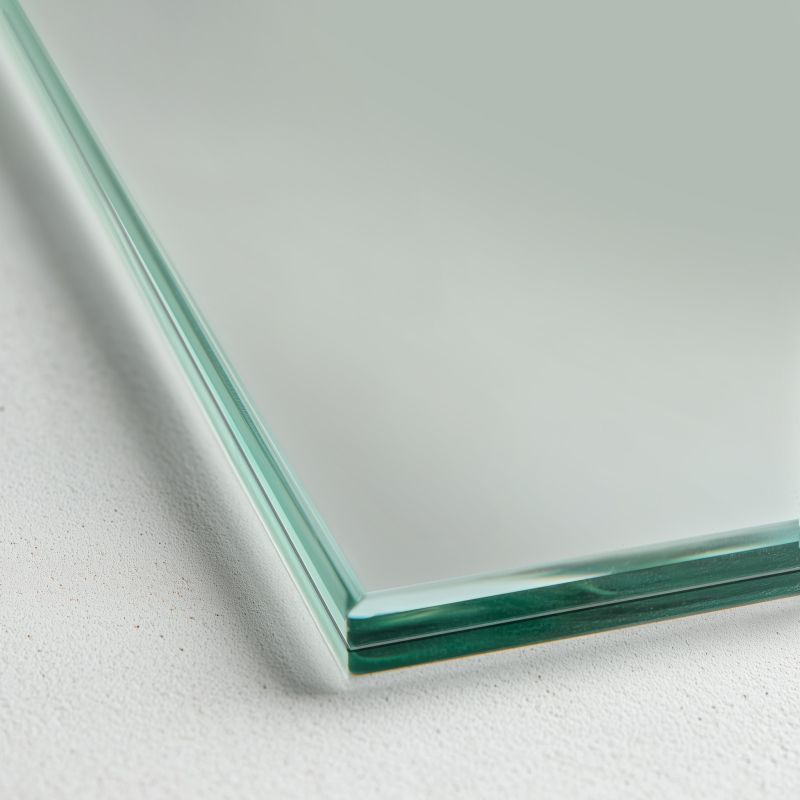 Satiniertes Glas (Mattglas)