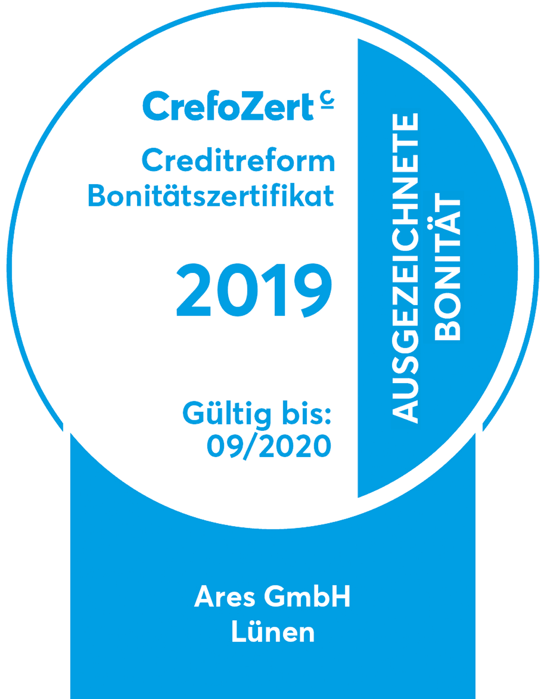 CrefoZert: Bonitätszertifikat CrefoZert