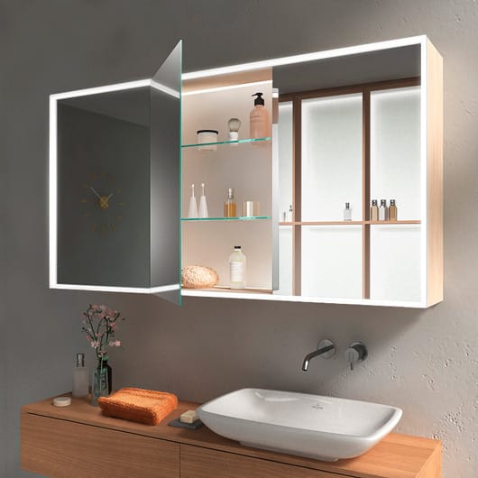 Spiegelschrank Badspiegelschrank Badschrank Spiegel Schrank Lofti III
