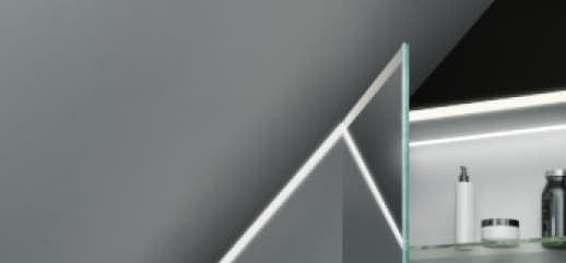 Spiegelschrank mit Beleuchtung Spiegelschrank mit Beleuchtung