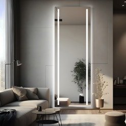 Wandspiegel beleuchtet Wohnzimmer AMBA Wandspiegel beleuchtet Wohnzimmer AMBA