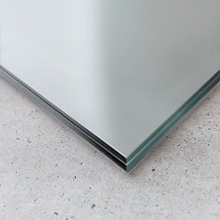 6 mm VSG Glas matt 6 mm VSG Glas matt
