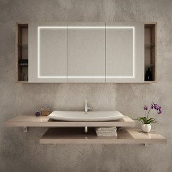 Badezimmer-Spiegelschrank - ALMERIA Badezimmer-Spiegelschrank - ALMERIA