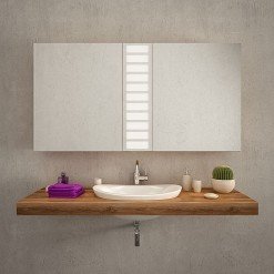 Badezimmerspiegelschrank Auf-/Unterputz - LEXINGTON Badezimmerspiegelschrank Auf-/Unterputz - LEXINGTON
