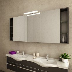 Badezimmerspiegelschrank mit Leuchte Pandora Badezimmerspiegelschrank mit Leuchte Pandora