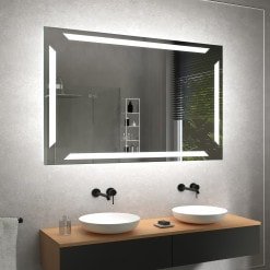 Badspiegel mit LED Beleuchtung - M535L4 Badspiegel mit LED Beleuchtung - M535L4