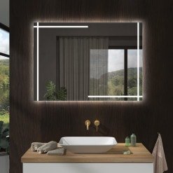 Badspiegel mit LED Beleuchtung - Pechina Badspiegel mit LED Beleuchtung - Pechina