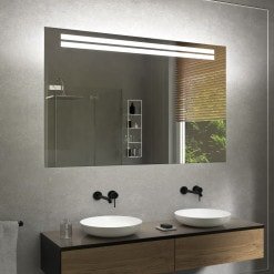 Badspiegel mit LED Beleuchtung - Saint Badspiegel mit LED Beleuchtung - Saint