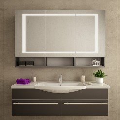 Badspiegelschrank LED - BOZEN Badspiegelschrank LED - BOZEN