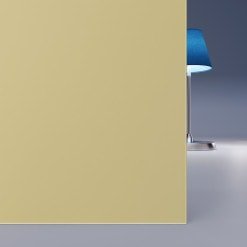 Beige / braun lackiertes ESG Glas SATINATO 4mm