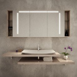 Beleuchteter Spiegelschrank - GÖTEBORG Beleuchteter Spiegelschrank - GÖTEBORG