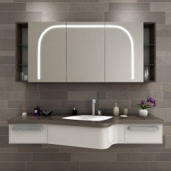 Design-Spiegelschrank Bad - LUZERN Design-Spiegelschrank Bad - LUZERN