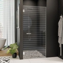 Dusche Glastür mit Dekor FORRADO 7/101