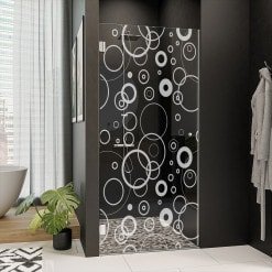 Duschtür Glas mit Motiv CERCO 2/101