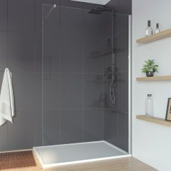 Duschwand nach Maß 8 mm ESG Klarglas PUR Duschwand nach Maß 8 mm ESG Klarglas PUR