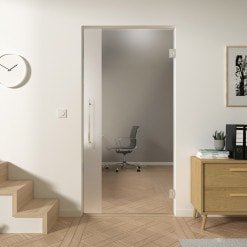Glas Pendeltür AREA 13