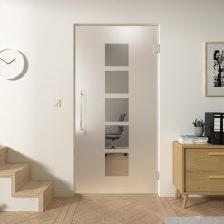 Glas Pendeltür CARRE 3