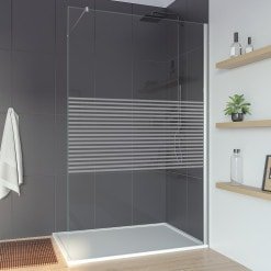 Glaswand nach Maß Walk-in Dusche FORRADO 5T