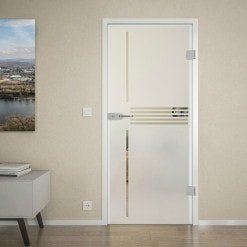 Innentür Glas satiniert AREA 11