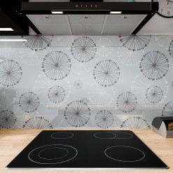 Küchenrückwand ESG Glas 6mm mit keramischen Farbdruck DANDELION 2