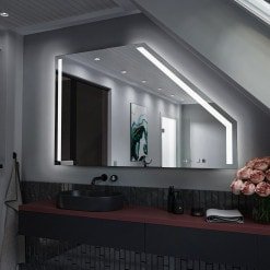 Badspiegel led uhr