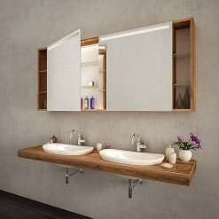 LED Spiegelschrank nach Maß Genua LED Spiegelschrank nach Maß Genua