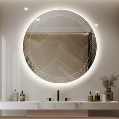 Runder LED Spiegel Rayon 4