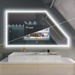 Spiegel mit Fernseher - NEW YORK ECO DS