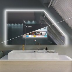 Spiegel mit Fernseher - SANTA ROSA ECO DS