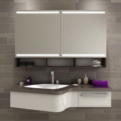 Spiegelschrank Badezimmer LED - NEW YORK Spiegelschrank Badezimmer LED - NEW YORK