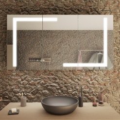 Spiegelschrank Badezimmer nach Maß - AMSTERDAM Spiegelschrank Badezimmer nach Maß - AMSTERDAM