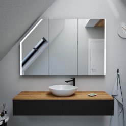 Spiegelschrank für Dachschrägen - Winglet Spiegelschrank für Dachschrägen - Winglet