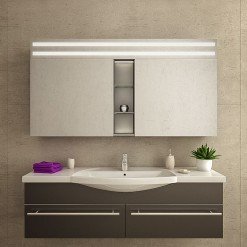Spiegelschrank mit Licht - MEMPHIS Spiegelschrank mit Licht - MEMPHIS