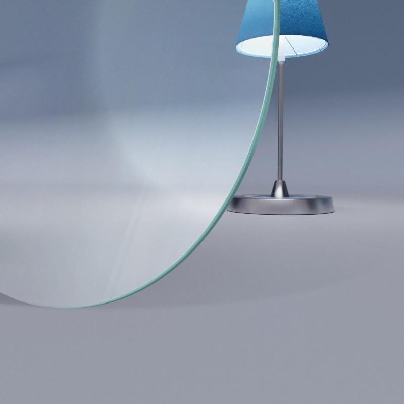 Runde Glasplatte ESG 8 mm
