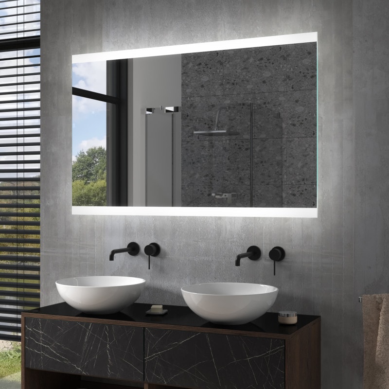 (700mm x 1500mm) Badspiegel mit LED Beleuchtung - Miami