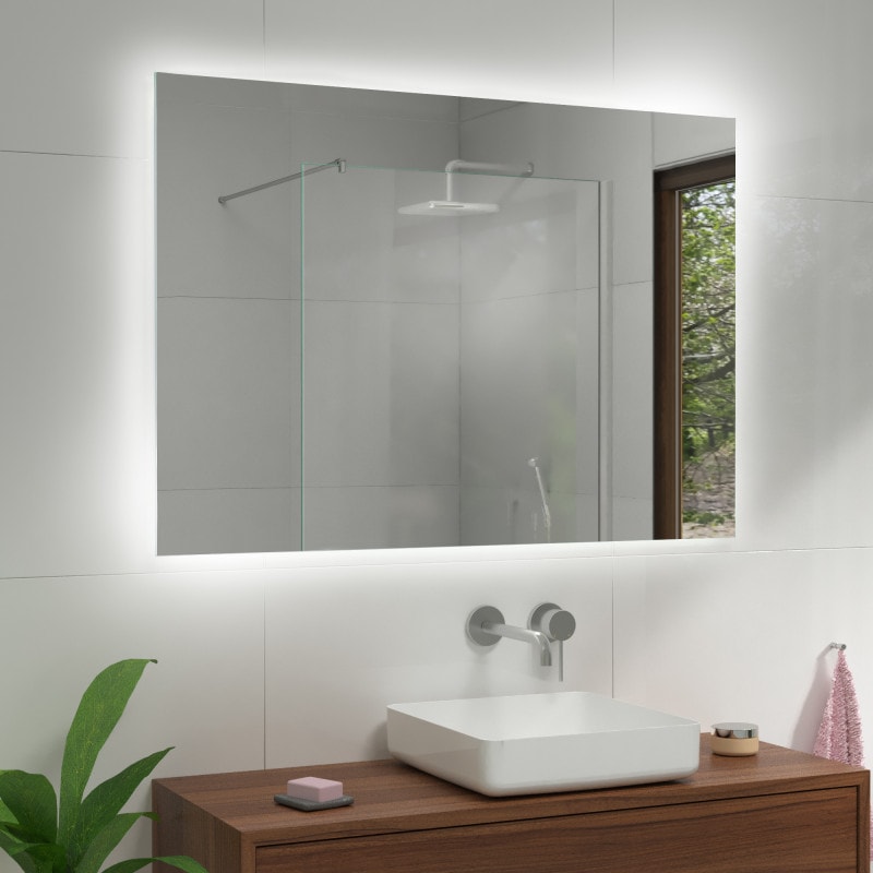Wohnen & Einrichten Wohnaccessoires Spiegel Badspiegel Beleuchtung OLED, Ramix Badspiegel mit LED 
