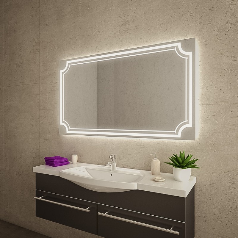 F563L4 - Badezimmerspiegel LED kaufen | Spiegel21