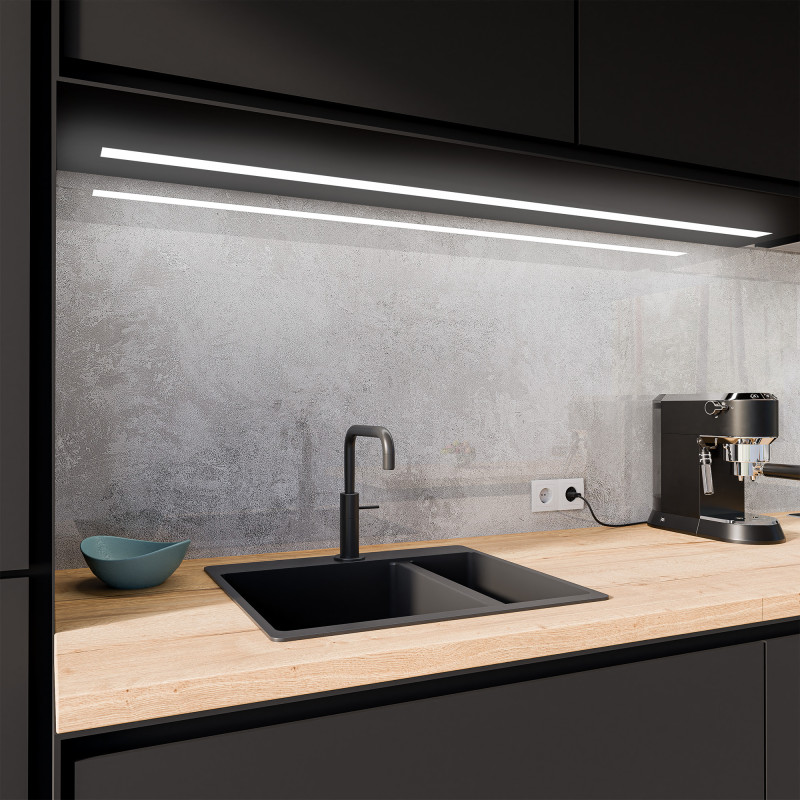 Küchenrückwand ESG Glas 6mm mit keramischen Farbdruck  DIRTY WALL 2