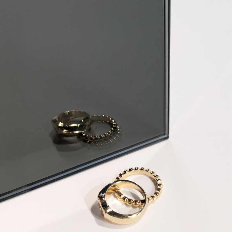 4 mm Spiegel grau - Grauspiegel