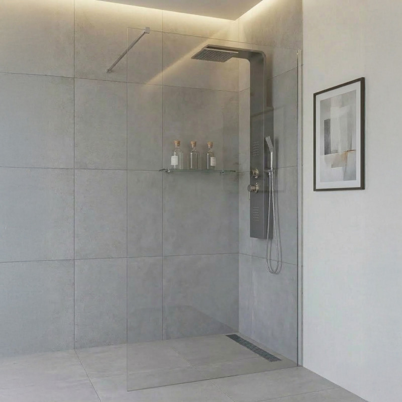 Duschwand 8 mm ESG PUR (T) EXPRESS