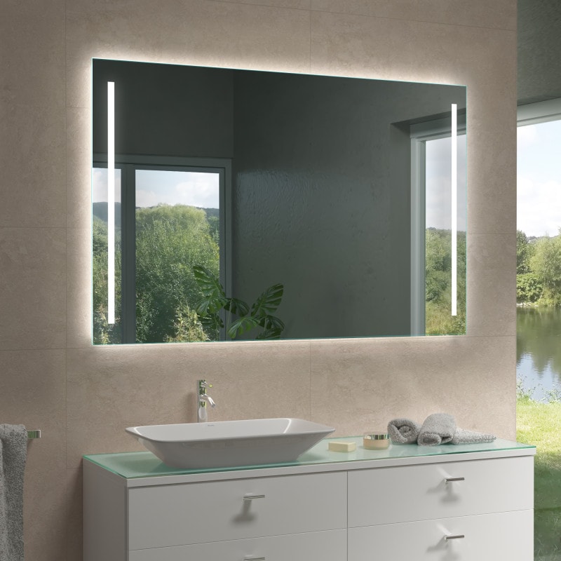 Fuente - Badspiegel mit LED Beleuchtung kaufen | Spiegel21