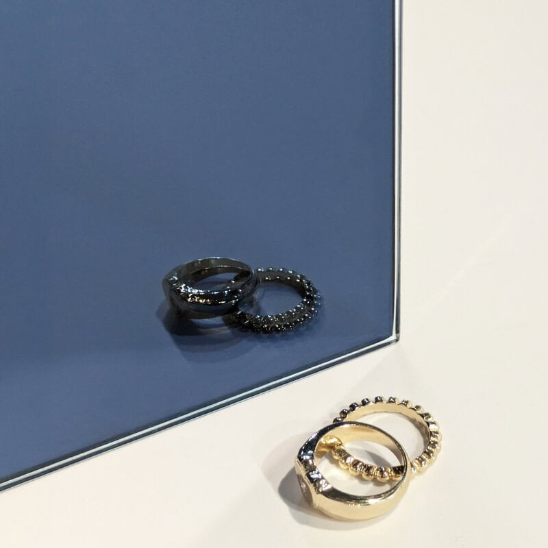 4 mm Spiegel blau - Blauspiegel