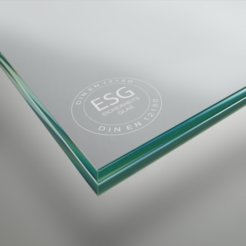 VSG aus ESG Glas 10,76 mm klar