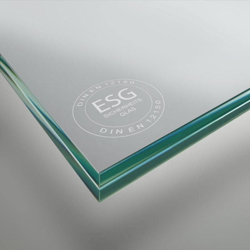 VSG aus ESG Glas 12,76 mm klar