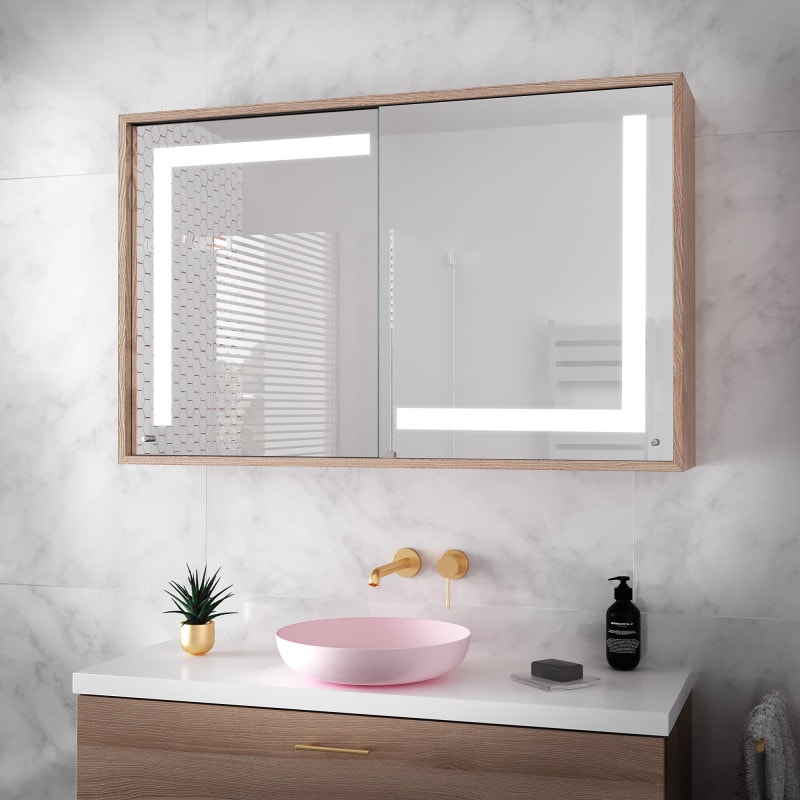 Spiegelschrank fürs Bad: Mit Beleuchtung und nach Maß (5)