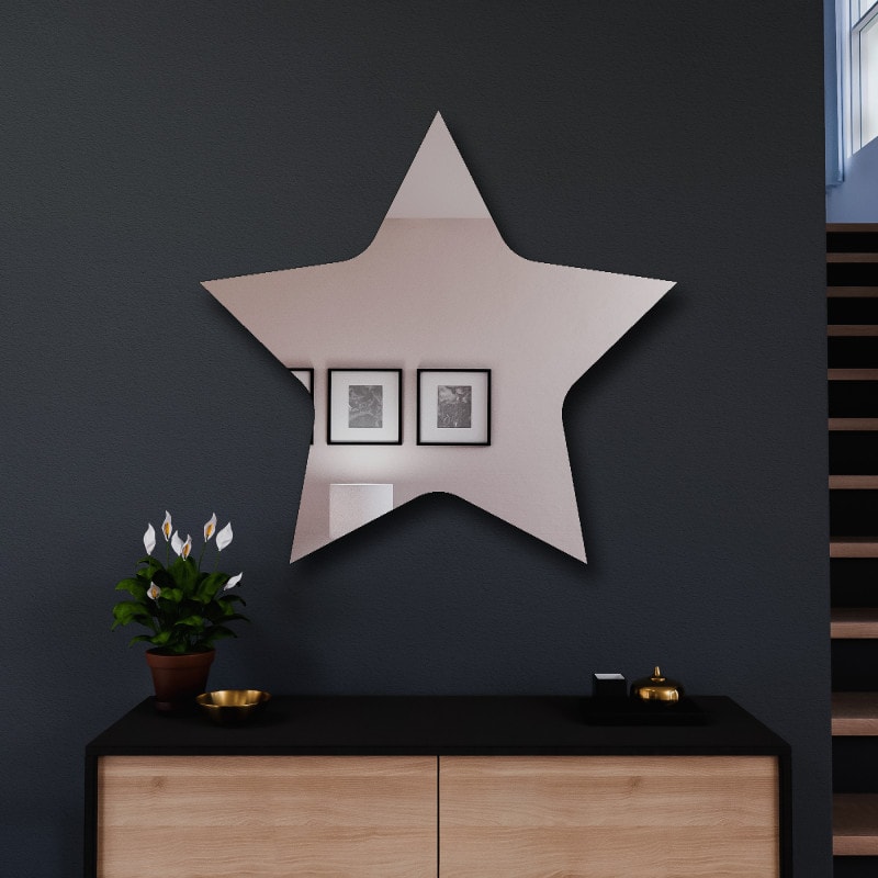 Wandspiegel Stern 1