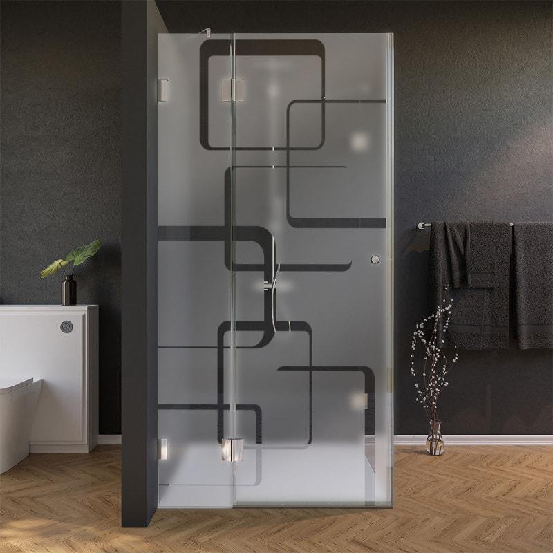 Duschkabine nach Maß Glas, Tür seitlich DESIGN 1/210