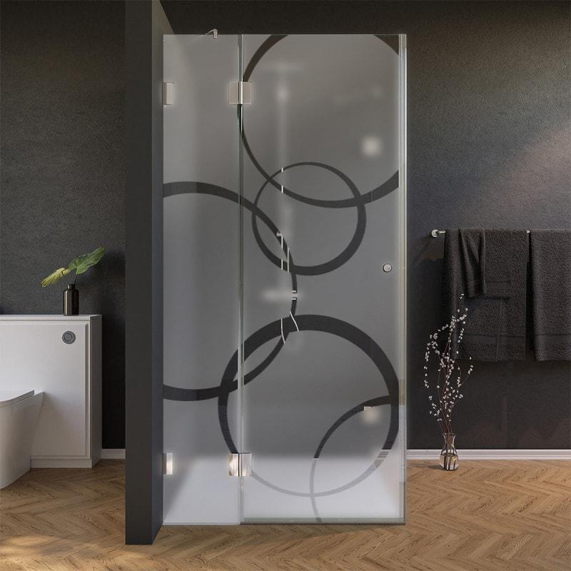 Glas Duschkabine Tür seitlich CERCO 3/210
